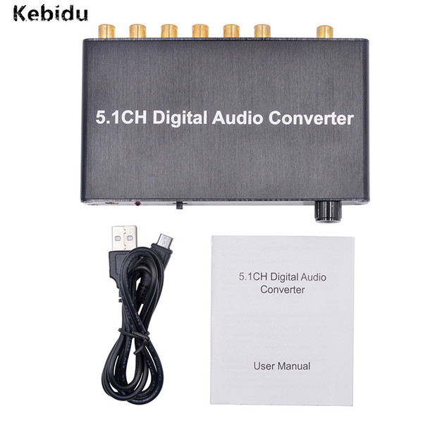 5.1ch hdmi digital audio converter decoder spdif coaxial to rca dts ac3