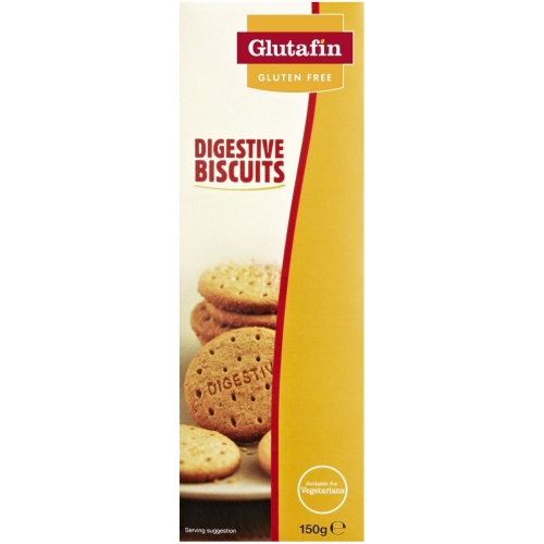 Glutafin Gluten Free Digestive Biscuits 150g Dealley