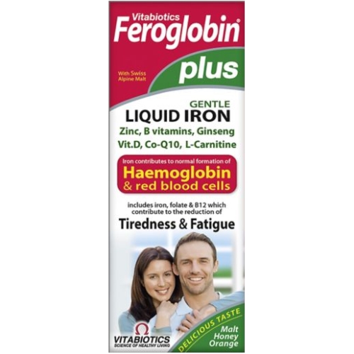 Vitabiotics Feroglobin Plus Liquid 200ml Dealley