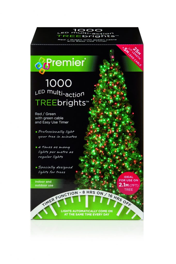 Premier Treebrights 1000 Red And Green Mix Led's - Dealley